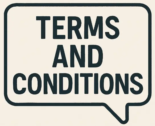 terms and conditions