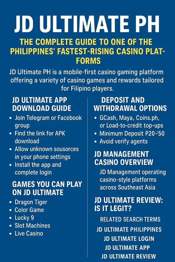 JD ULTIMATE GUIDE
